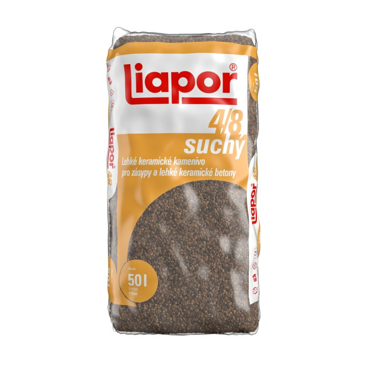 Keramzyt Budowlany 4-8 mm LIAPOR® w budownictwie